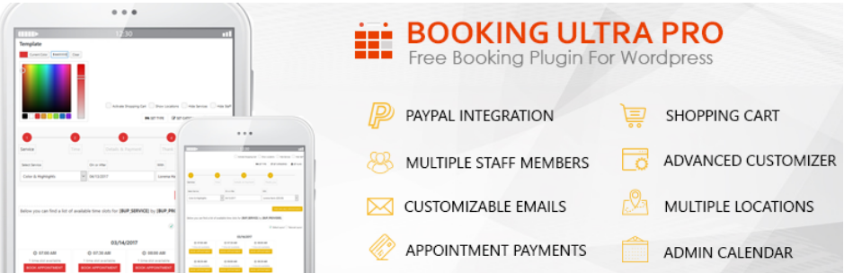 Booking Ultra Pro Appointments Plugin
