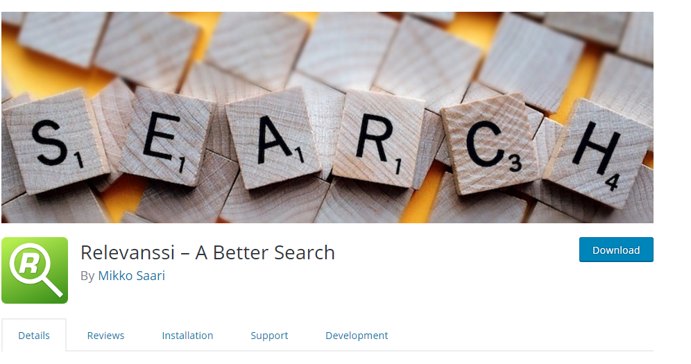 Wordpress Search Plugin