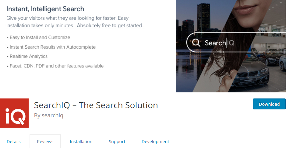 WordPress Search plugin