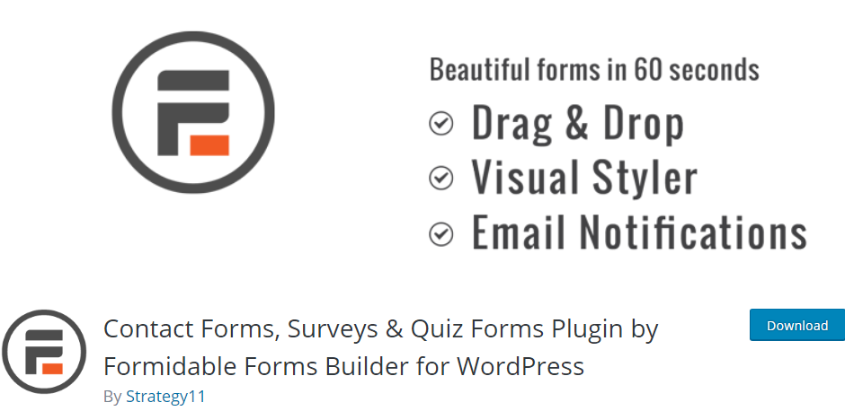 WordPress Survey plugin