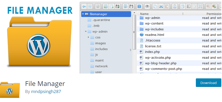 Wordpress Folder Plugin