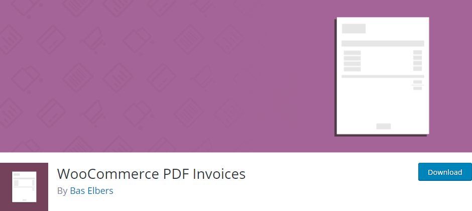 WordPress Invoice plugin