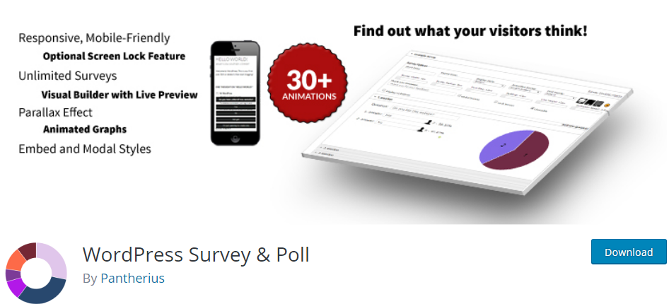 WordPress Survey plugin