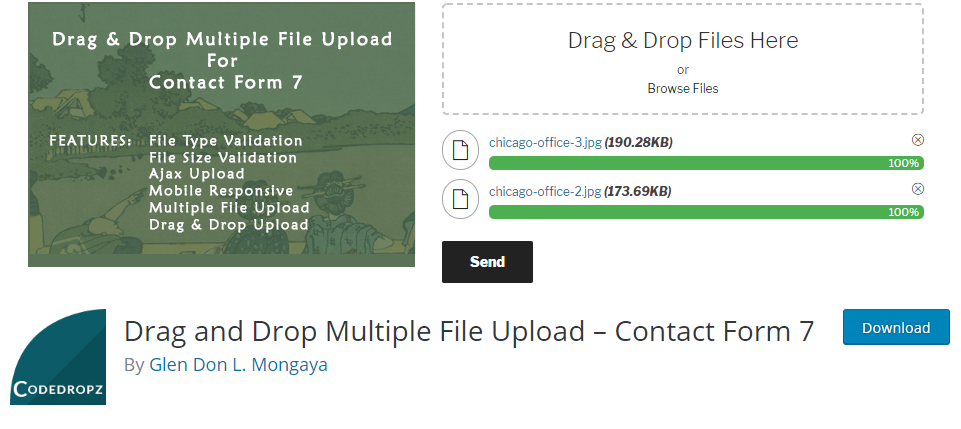 WordPress Upload plugin