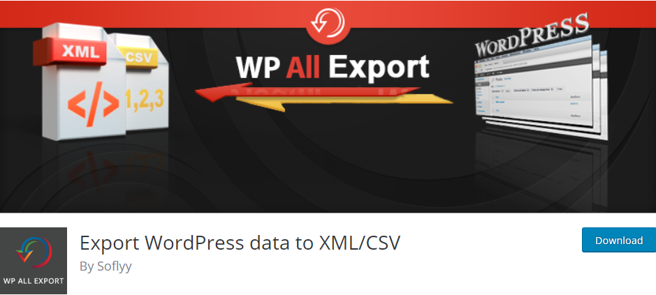 Wordpress Export Plugin