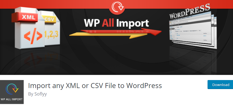 Wordpress Importer Pluign