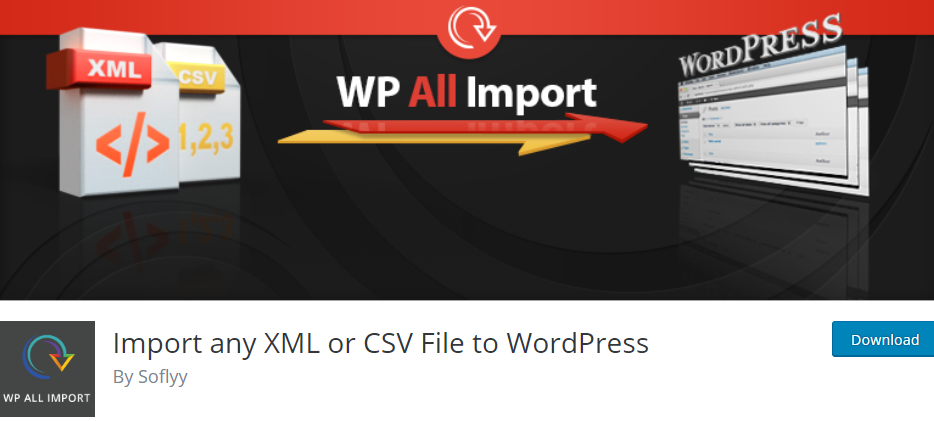 WordPress Importer pluign