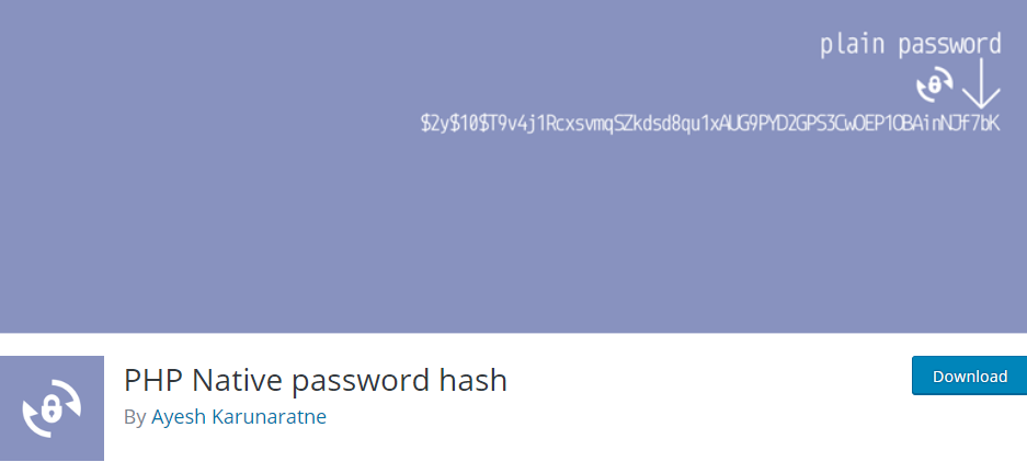 Wordpress Password Plugin