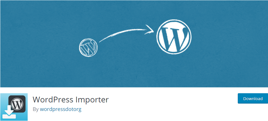 Wordpress Importer Pluign