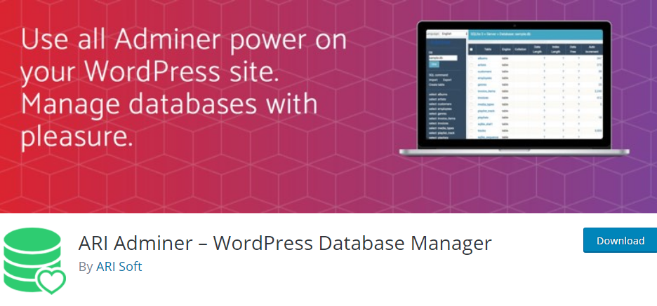 Wordpress Database Plugin 