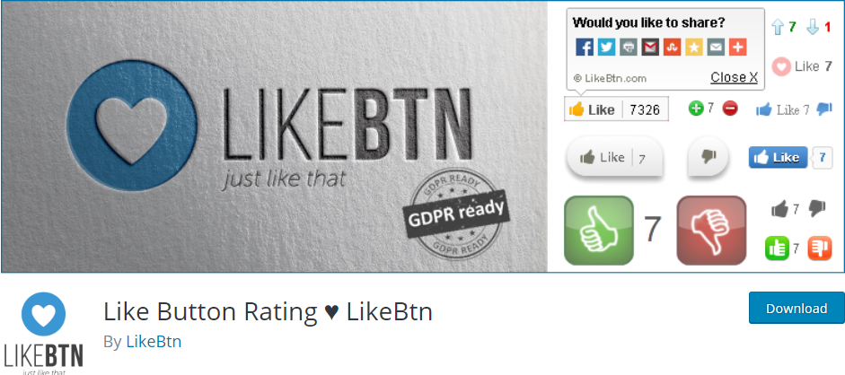 WordPress Rating pluign