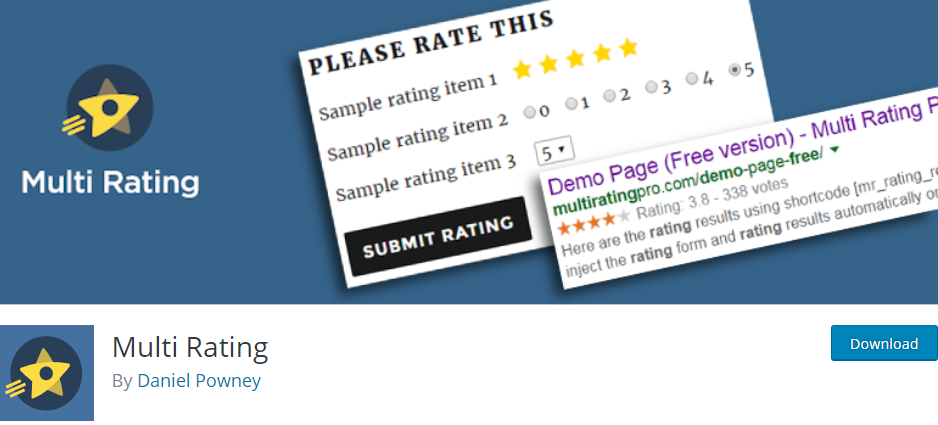 Wordpress Rating Pluign