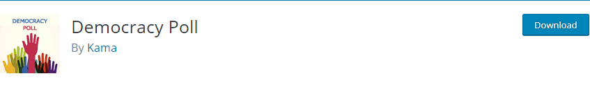 Wordpress Poll Plugin
