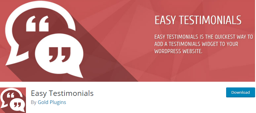 Testimonial WordPress plugin