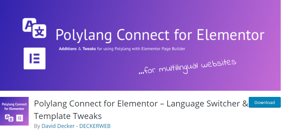 wordpress language plugin