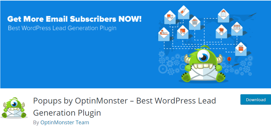 Popups By Optinmonster – Best Wordpress Lead Generation Plugin