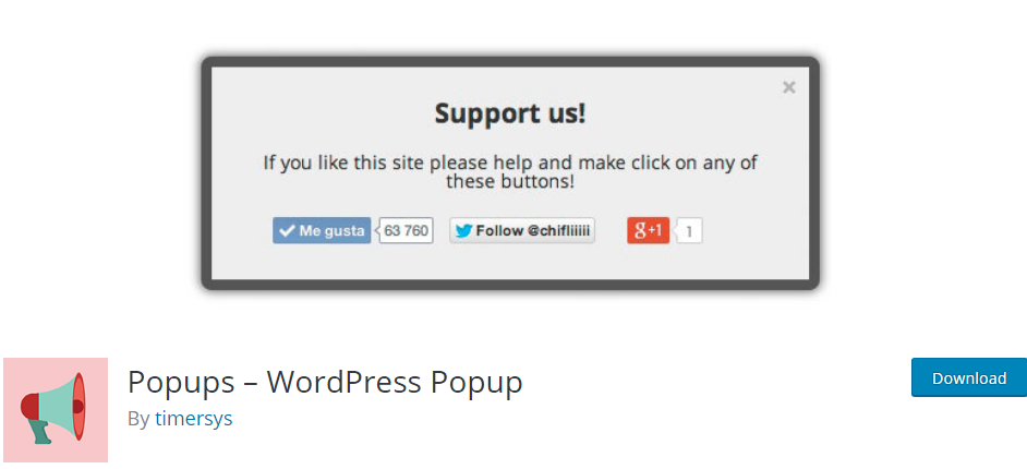 Wordpress Popup Plugin