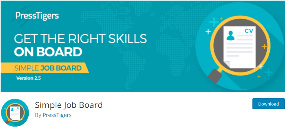 Wordpress Job Board Plugin