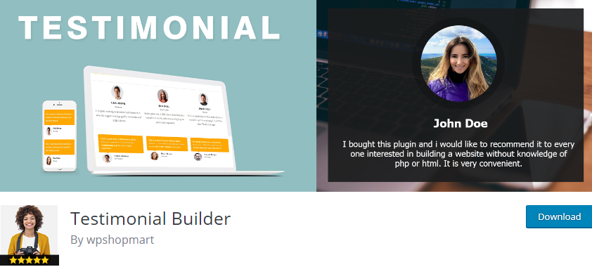 Testimonial WordPress plugin