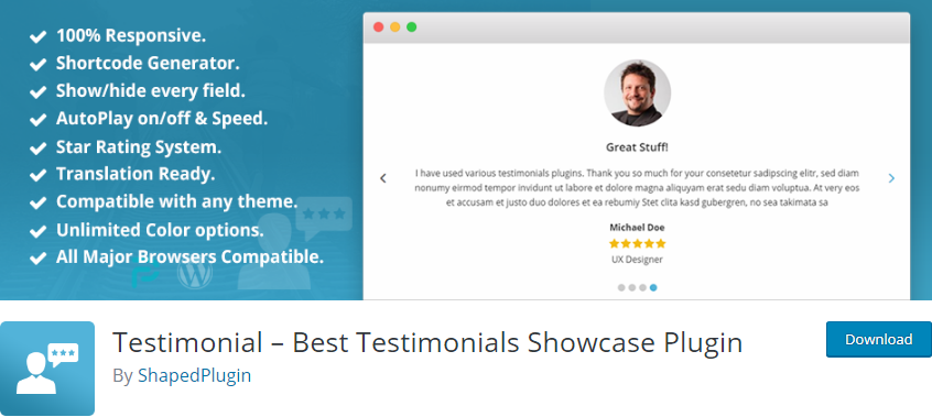 Testimonial Wordpress Plugin