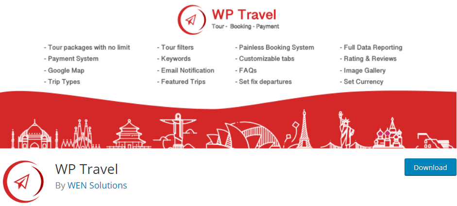 wordpress travel plugin