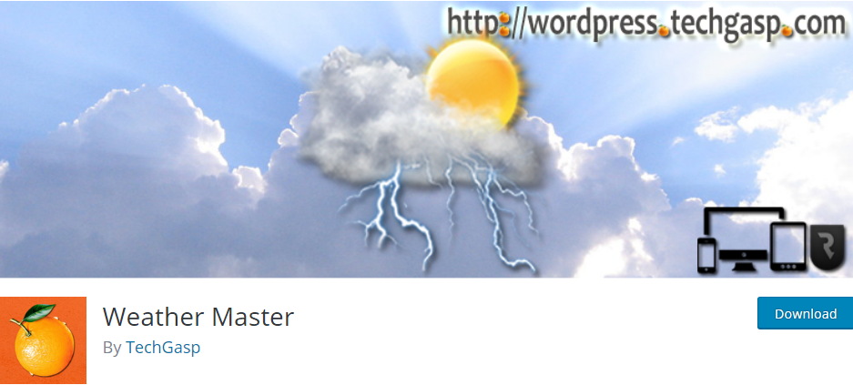 wordpress weather plugin