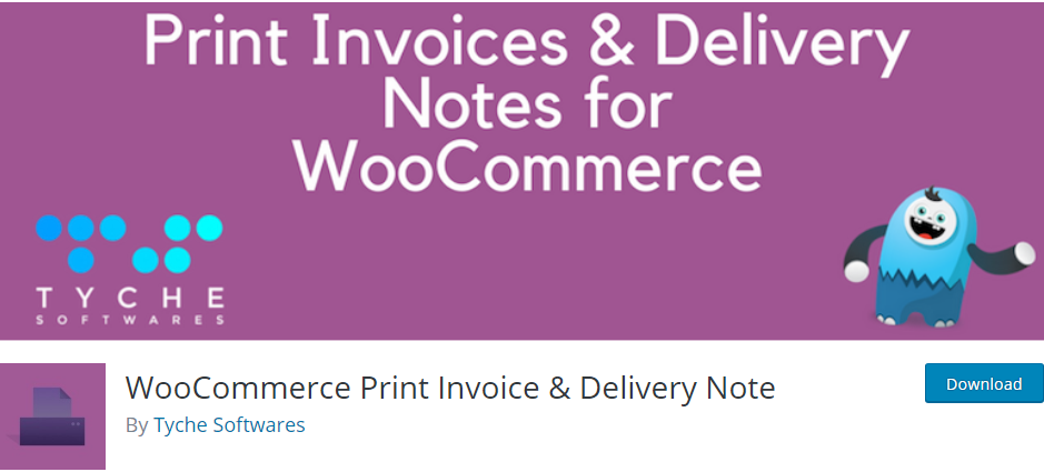 WooCommerce Print Invoice & Delivery Note