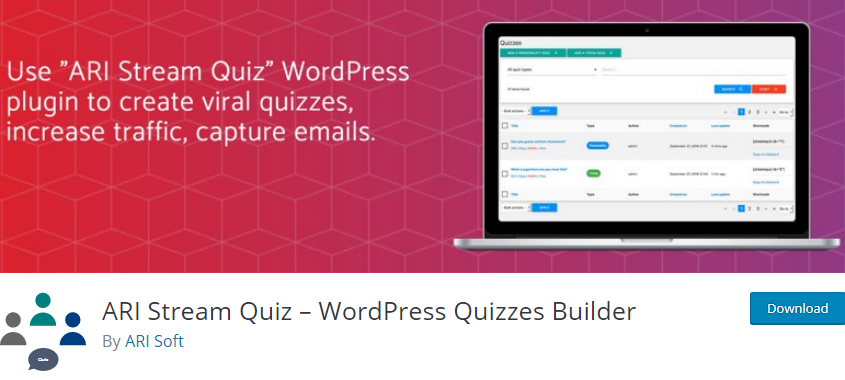 Wordpress Quiz Plugin