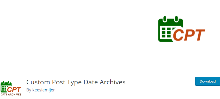 WordPress Archive plugin