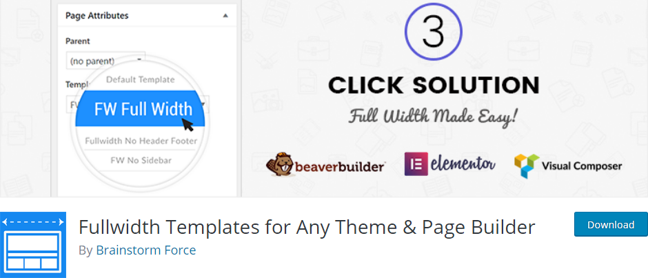 Template WordPress plugin