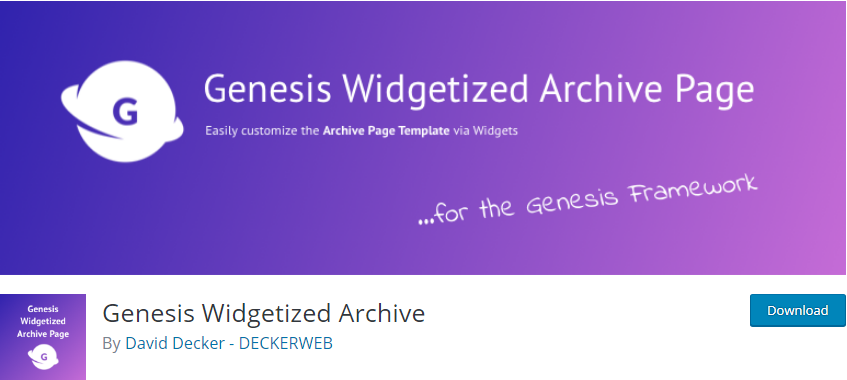 WordPress Archive plugin