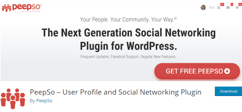 WordPress User Registration plugin