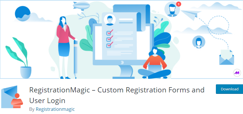 Wordpress User Registration Plugin