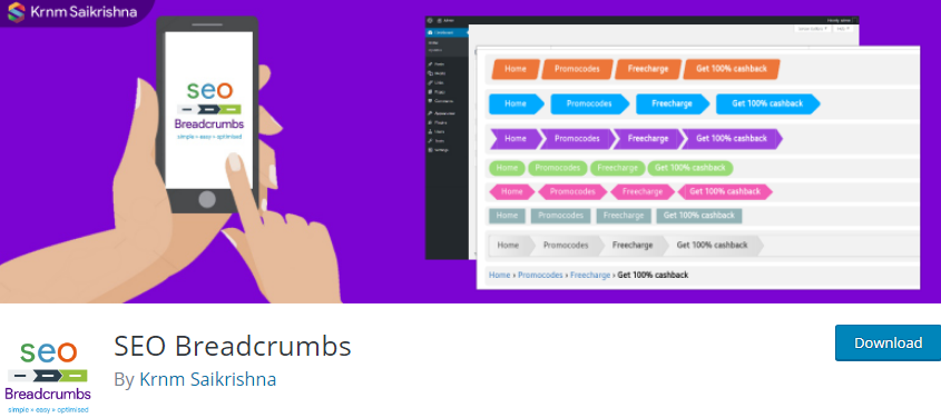 WordPress Breadcrumbs plugin