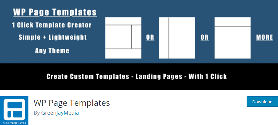 Template Wordpress Plugin