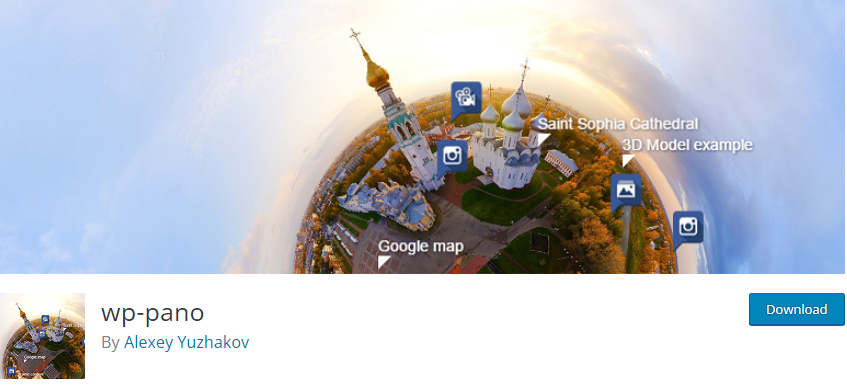 WordPress Panorama plugin
