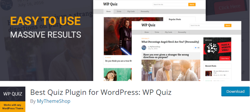 Wordpress Quiz Plugin