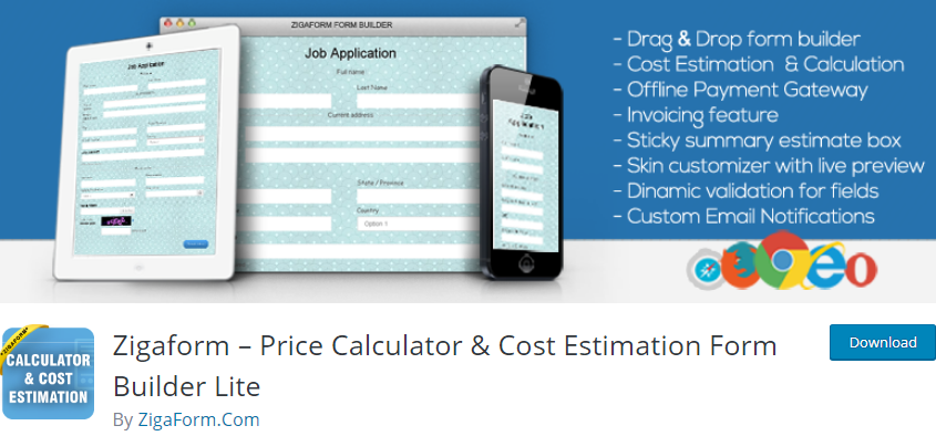 Wordpress Calculator Plugin 