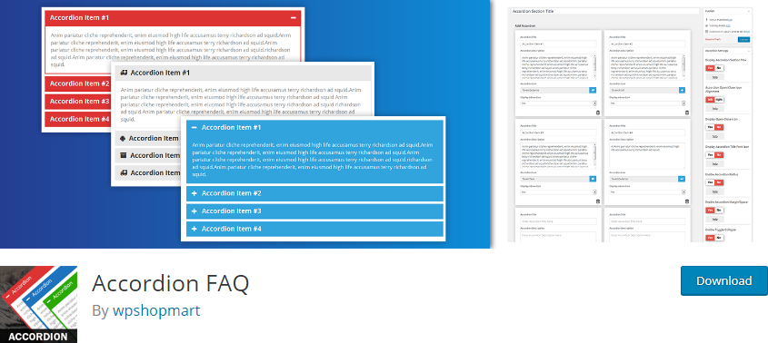 Wordpress Accordion Plugin
