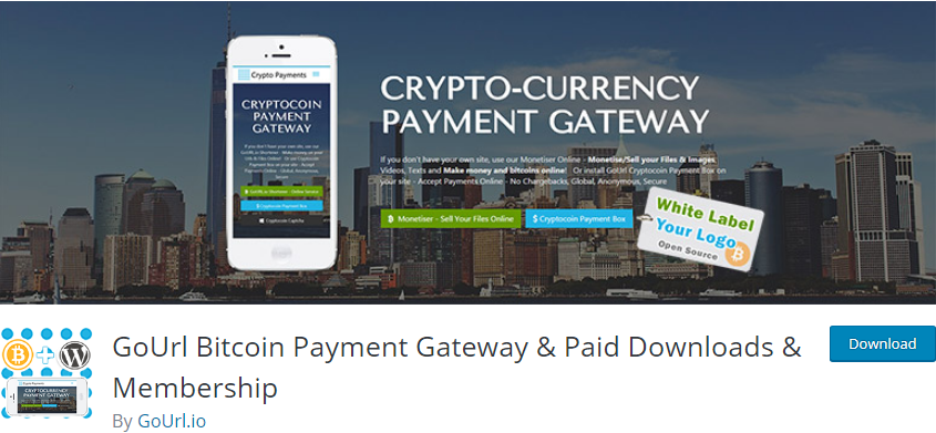 WordPress Bitcoin Payment plugin