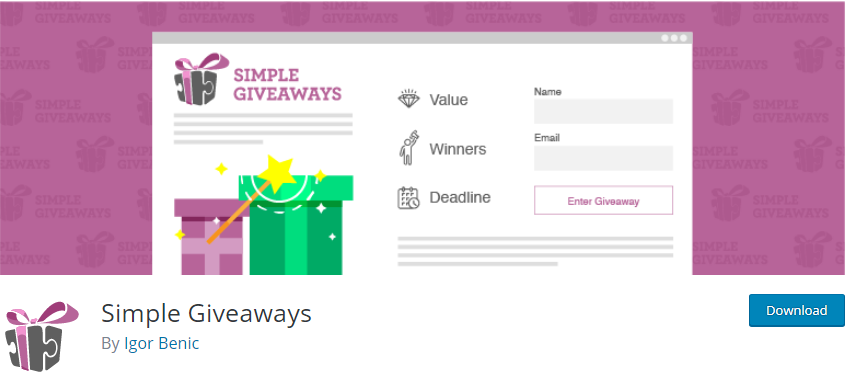 WordPress Contest plugin