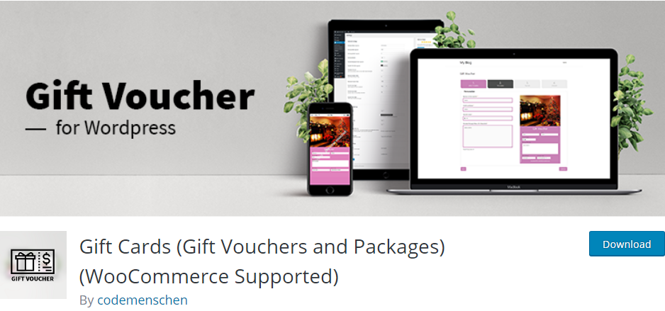 Wordpress Gift Cards Plugin