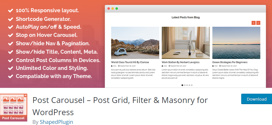 Wordpress Filter Plugin