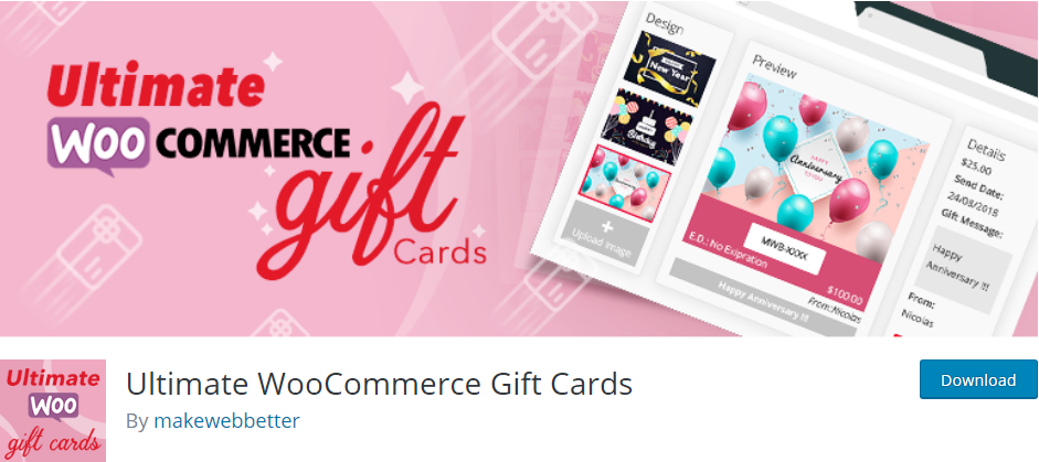 WordPress Gift Cards plugin