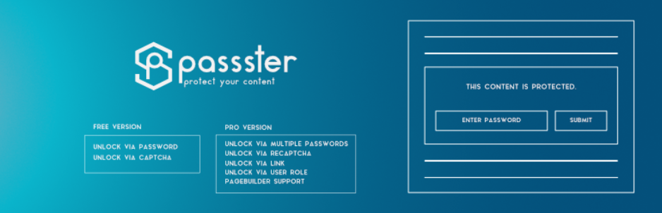 Passster – Password Protection Maxkinon