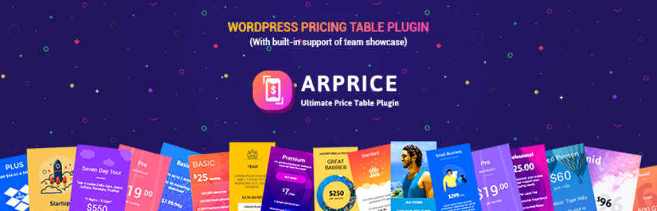 Wordpress Pricing Table Plugin