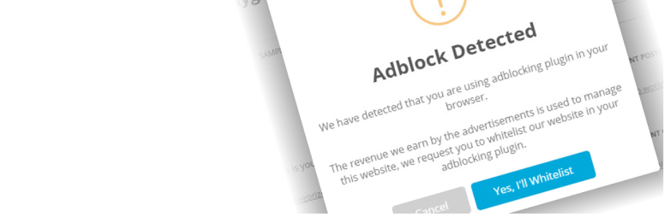 Wordpress Anti Adblock Plugin