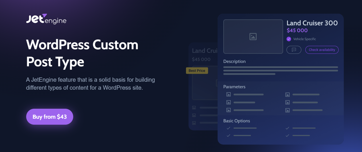 Jetengine Wordpress Custom Post