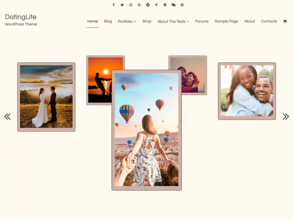 Free Datinglite Wordpress Theme