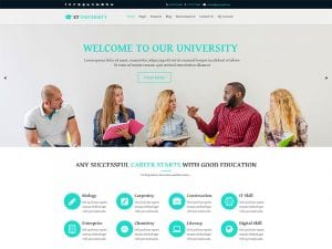 Free Et University Wordpress Theme